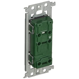Panasonic Advanced Series WTL1532H Double Outlet with Embedded Ground Terminal with Metal Frame Gray