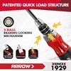 ARROW Ratcheting Screwdriver, 12-IN-1 Multi Bit Ratchet Screwdriver set