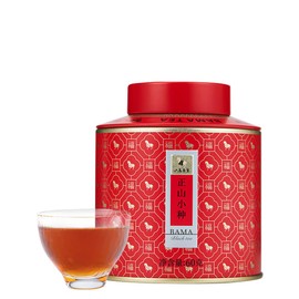 BAMATEA Premium Lapsang Souchong Tea Loose Leaf 2.12oz(60g) Chinese Black Tea Leaves - ZhengShanXiaoZhong Wuyi Mountain Black Tea Rich Flower Aroma