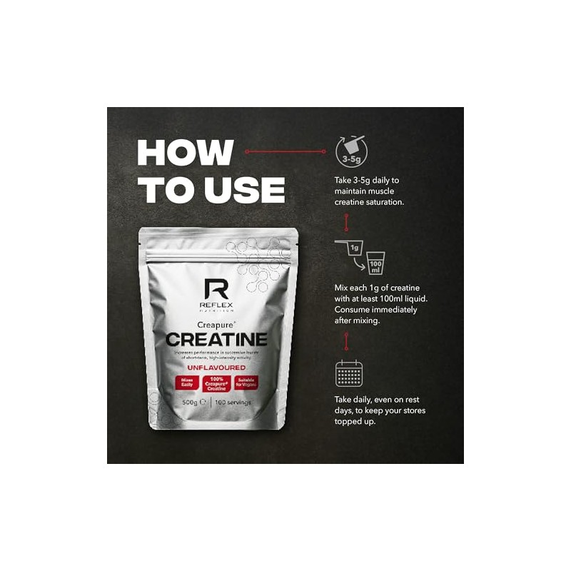 Reflex Creapure Creatine Powder 500g