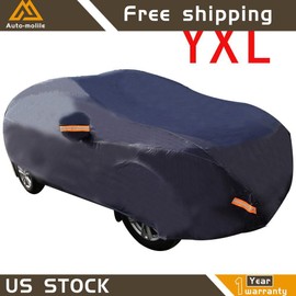 ANTUKO Full Car Cover Waterproof Outdoor All Weather Protection Breathable SUV YXL