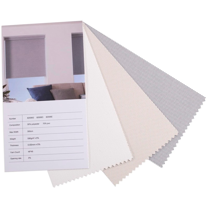 Zshine Motorized Blackout Window Blinds Customize Width (23-95 Inches) Remote