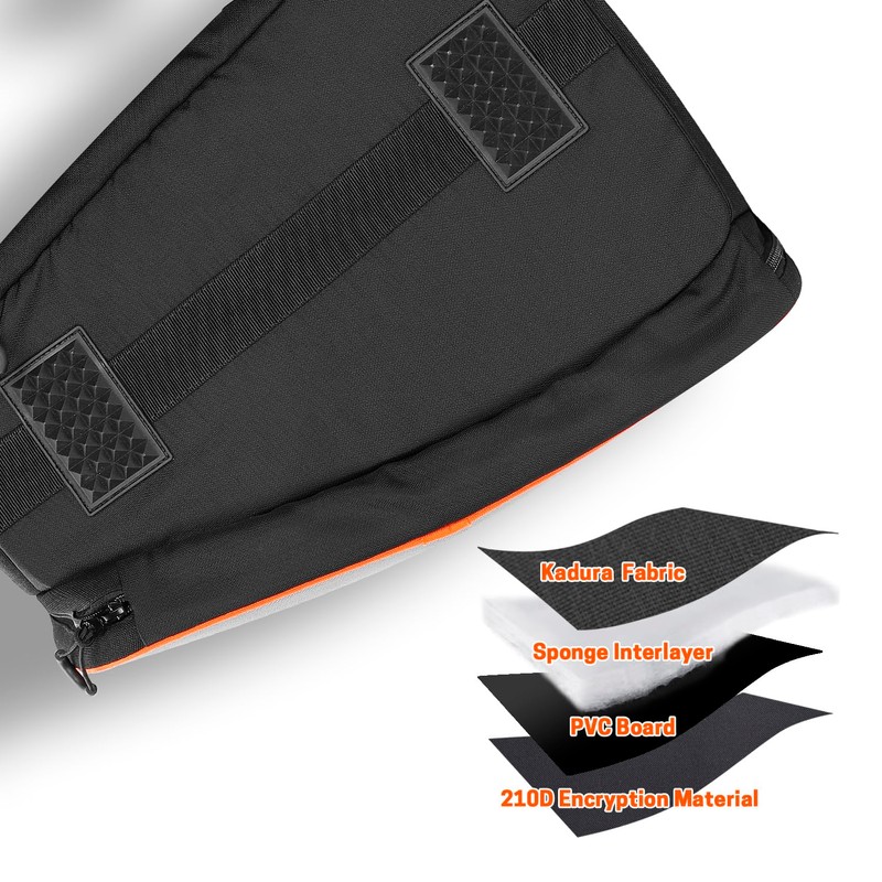 YARADMARIS Chainsaw Carrying Case, Full Protective Chainsaw Storage Bag, Foldable