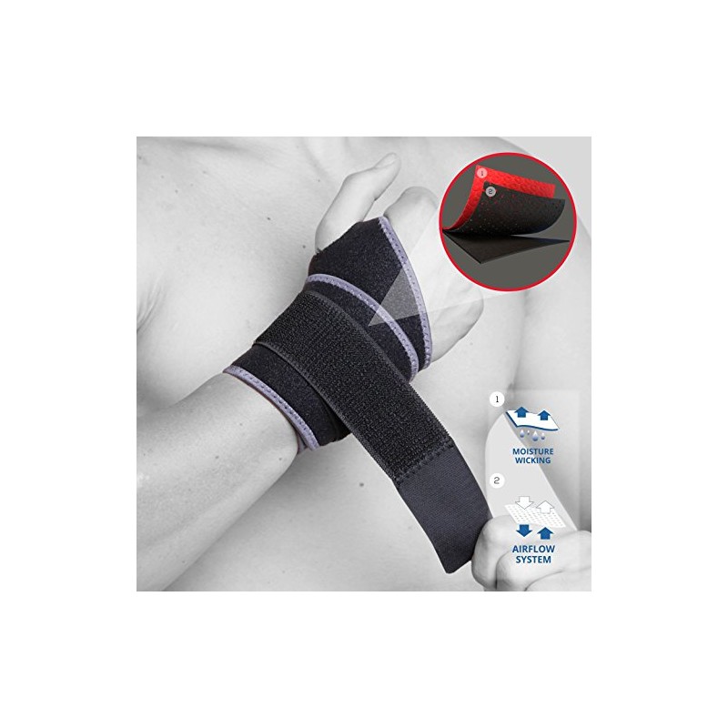 Wrist Support Brace | Advanced Neoprene Wrist Strap with Adjustable