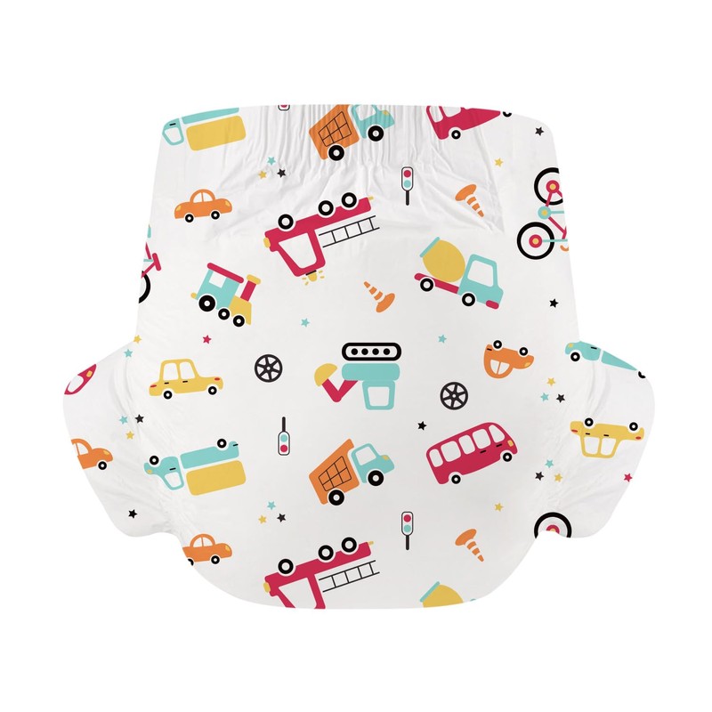 CutiePlusU Adult Nappies, Pack of 2, Disposable Incontinence Briefs with