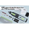 WORKPRO Cordless Rotary Tool w/114 Accessories/27 - 12V Cordless Rotary