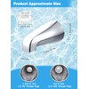 Universal Tub Spout with 5 in 1 Adapter, Bathtub Faucet