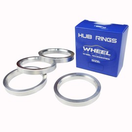 WHEEL CONNECT Hub Centric Rings, 87.1 to 78.1, Set of 4,Aluminium Alloy Hubrings,O.D:87.1mm I.D 78.1mm. A