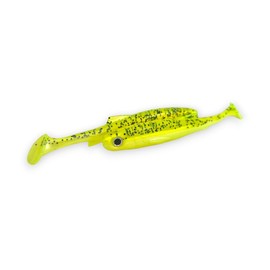 Mad Shad Soft Bait 10cm 6g Pike Zander Perch 3 pcs FISHIN ADDICT (EMERALD SPARK)