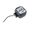 3in Motorcycle LED Headlights with Blue Aperture 20W Waterproof Bright