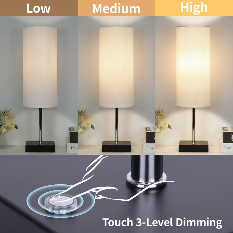 AVV Cordless Table Lamp, 5000mAh Battery Operated Lamp for Night