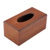 Facial Tissue Box Covers Decorative Walnut Wood Tissue Box Holder