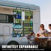 Camping Hanging Organizer - AYAMAYA Tent Organizer for Inside with