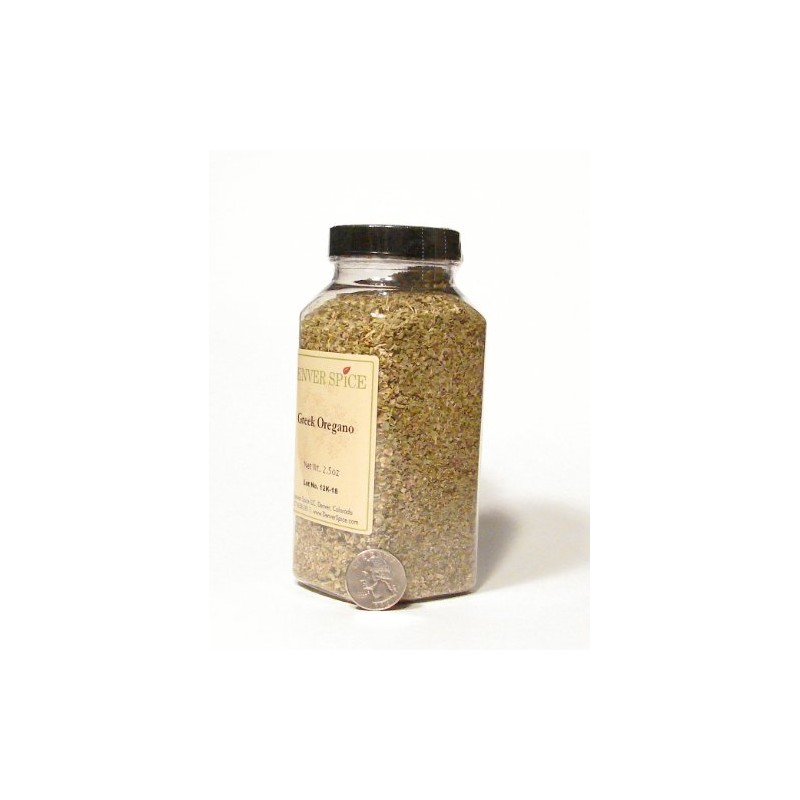 Oregano, Greek-Large Clear Easy Grip Jar