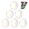 Under Cabinet Lights with 2 Controllers Dimmable Brightness Adjustable Wardrobe