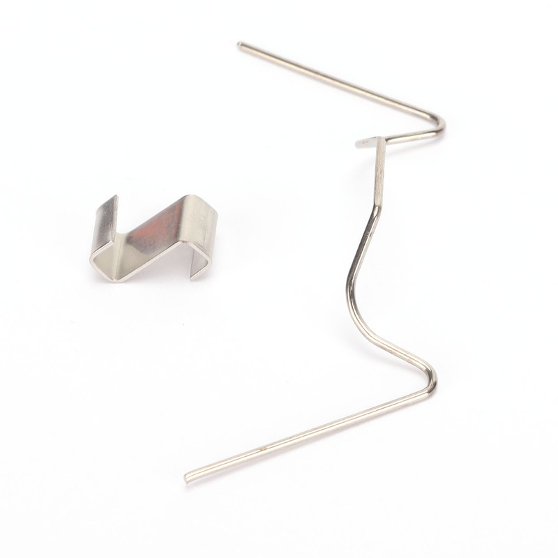 100pcs Greenhouse Glazing Clips Stainless Steel Z Fixing Clips W