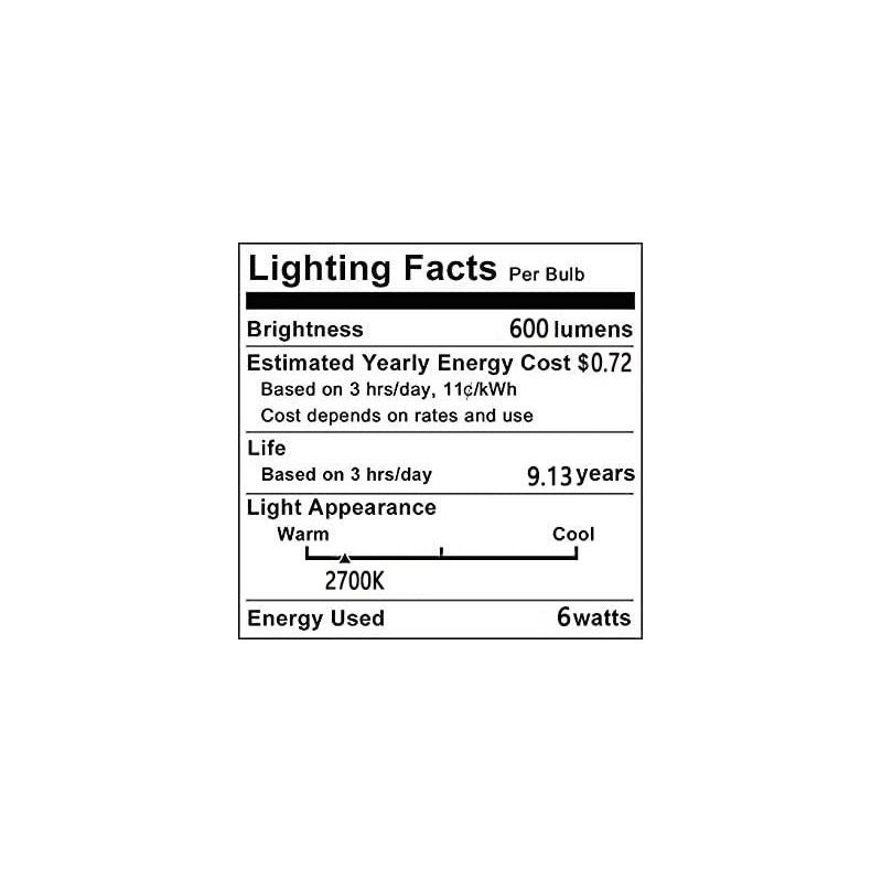 Lxcom Lighting LED Decorative Edison Bulb 6W G25/G80 Globe Light