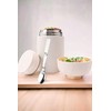 Khobisoft Food Flask With Folding Spoon, 600ml (20oz) Stainless Steel