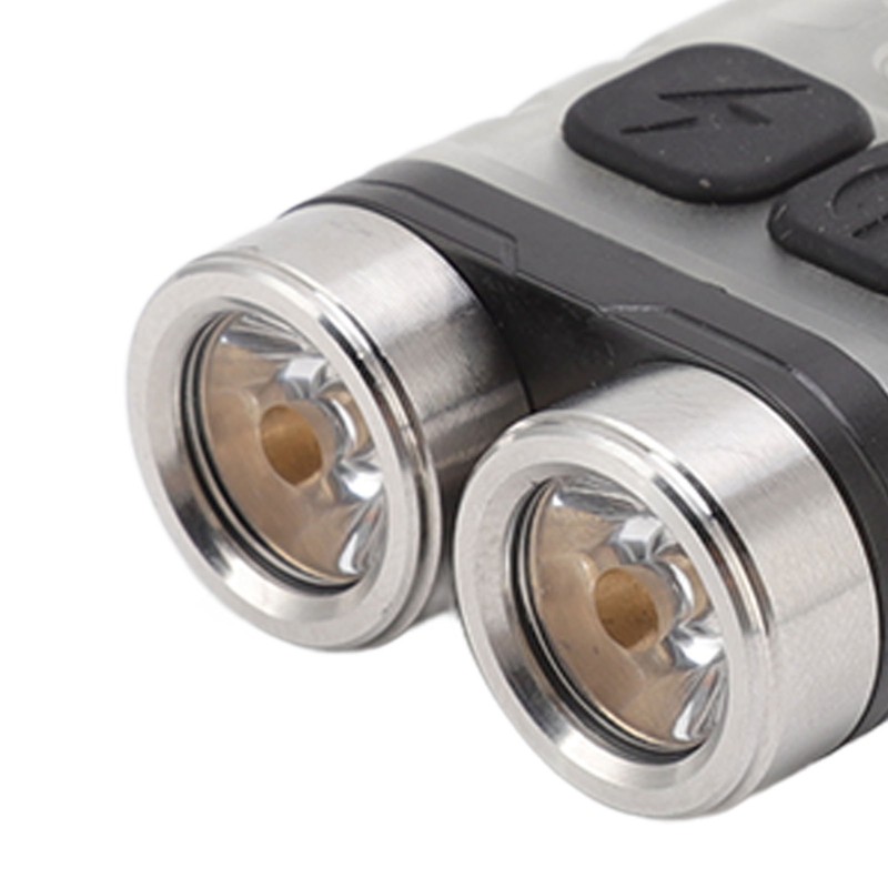 V3 Mini Keychain Flashlight USB Rechargeable Small Flashlight Outdoor Waterproof