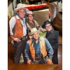 Bonanza TV, Paw, Hoss, Little Joe & Adam Figure Tabletop