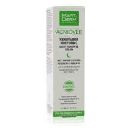 MartiDerm Acniover Renovador Nocturno 40ml Gel Antiacné Piel Grasa Niacinamida