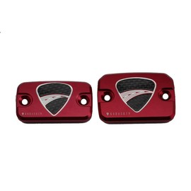 PRO-KODASKIN Motorcycle Brake and Clutch Caps for Ducati Hypermotard 796 Monster 695 696 796 S2R 800 Red