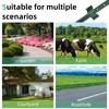 AggFencer 4.8 Ft Fence Post 10Pack, U Post for Wire