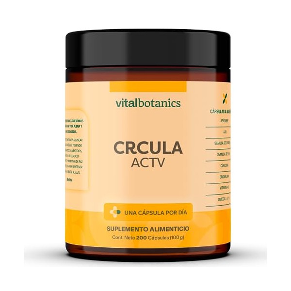 Active Circulation con 200 Capsulas de 500mg (4 Meses) con