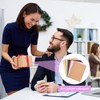 Pack of 10 Folder with Pocket A4, Kraft Document Folder,