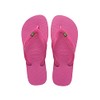 Havaianas Unisex Brazil Logo Flip Flops, Pink River, 33/34 EU