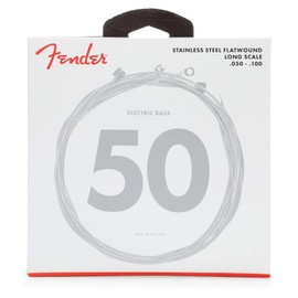 Fender Flatwound String Set For Electric Bass-9050ML (050/100) - Stainless Steel,0739050405