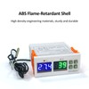 ZFX-9060A Digital Temperature Controller Intelligent Temperature Regulator AC110-220V 10A Timing