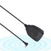 Handheld Speaker Mic,3.5mm Walkie Talkie Shoulder Speaker Microphone with PU