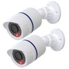 WALI WALI Dummy Fake Camera, Surveillance Security CCTV Dome Camera,