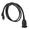 Type C 3.1 to USB 3.0 Flush Mount Cable with