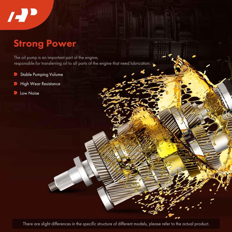 A-Premium Engine Oil Pump - Compatible with Volkswagen Beetle 1969