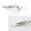 4 Inch Stainless Steel Door Lock Silver Concealed Flush Bolt