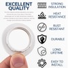 Acmerota Pack of 15 E27 Screw Collar Ring, Lampshade Reducing