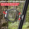 UTV Side View Mirrors, Lumimotor Ranger Side Mirrors Aluminum w/LED