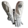 Goodland Bee Supply Natural Cotton and Sheepskin Beekeeping Gloves & Scraper Pry Bar Beehive Tool (Medium)