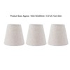 3PCS Linen Cloth Lamp Shade E14 Meson Lampshade for Candle