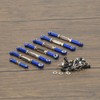RCAWD Adjustable Aluminum Turnbuckles/Camber Link with Rod Ends Sets for