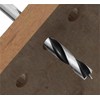 Meccion Wood Drill Bits 8mm 10Pcs Brad Point Auger Drill