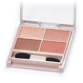 CANMAKE Silky Souffle Eyes (Matte Type) M02, Chai Brick, Eyeshadow, Matte Eyeshadow, 4-Color Eyeshadow, 1 Piece (x 1)