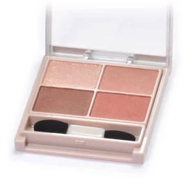 CANMAKE Silky Souffle Eyes (Matte Type) M02, Chai Brick, Eyeshadow, Matte Eyeshadow, 4-Color Eyeshadow, 1 Piece (x 1)