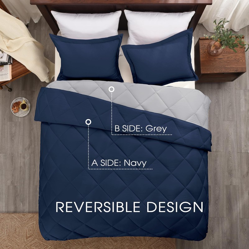 Basic Beyond California King Comforter Set Reversible Cal King Comforter