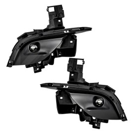 Stealth by Winjet WINJET Style Style LED Projector Bumper Fog Lights +Bezels - Fits 2017 Mazda 6