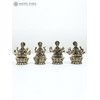 Exotic India 3" Small Superfine Ashtalakshmi Set | Brass Statues