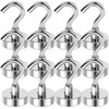 LOVIMAG Strong Magnetic Hooks, 25lbs Magnet Hooks for Cruise Cabin,