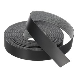 MECCANIXITY Black Edge Banding 25 ft x 7/8 Inch Veneer Tape Pre-glued Flexible Plywood Edge Banding with Hot Melt Adhesive for Furniture Restoration